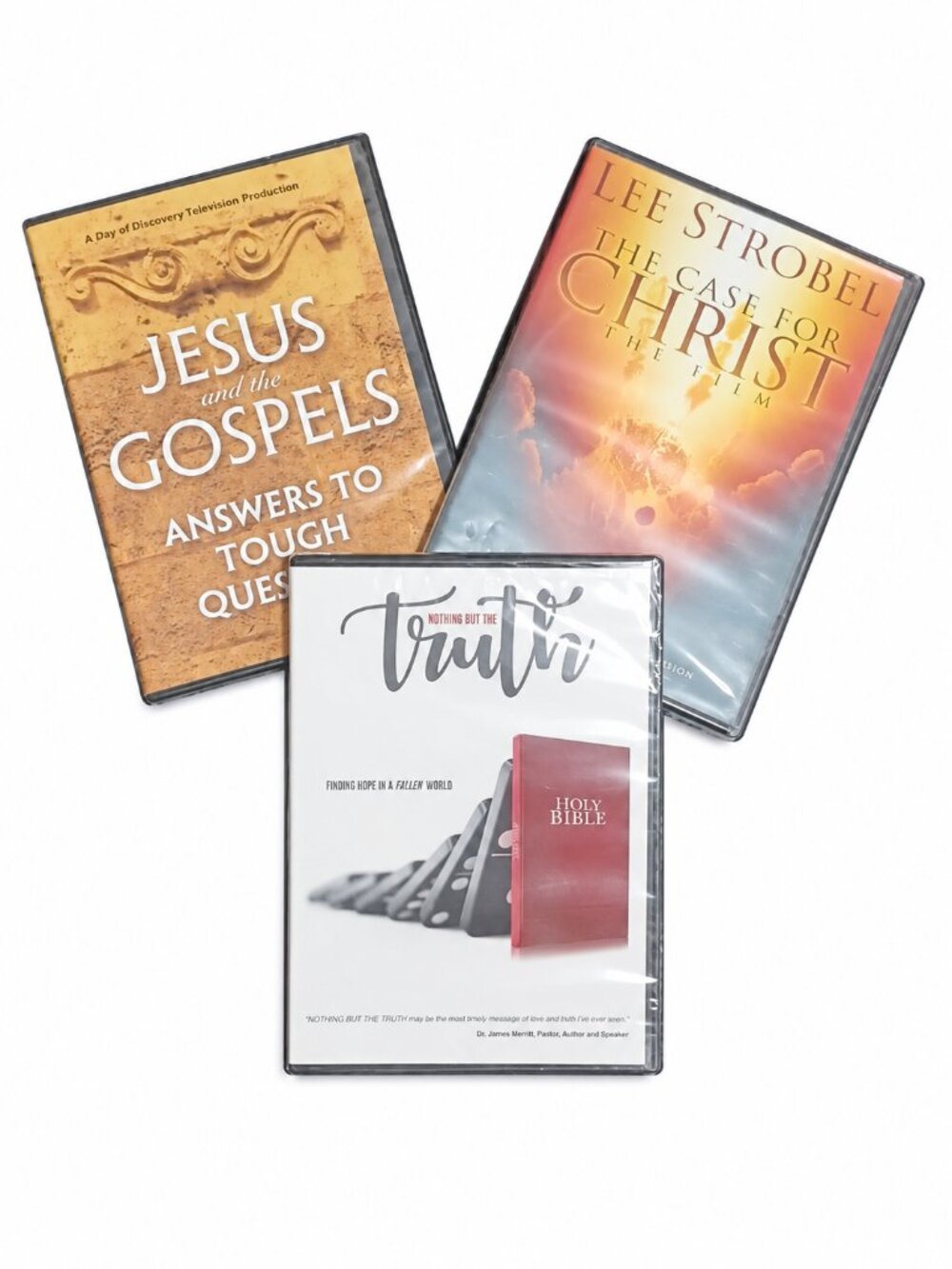 Christian DVD Bundle. Christ DVD. Believers. Two new, One pre-owned. Faith based